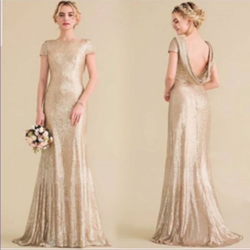 New Baby Online Backless Mermaid Dress 4